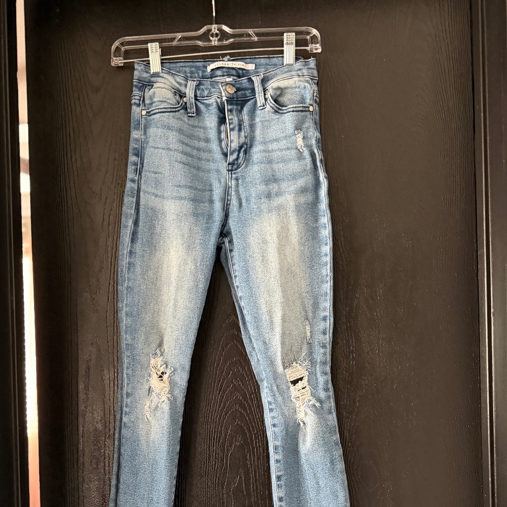 Celebrity Pink High-Rise Ankle Skinny Jeans | Size 26